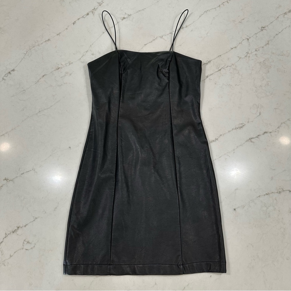 ✨MUST GO✨Wild Fable Faux Leather Mini Dress